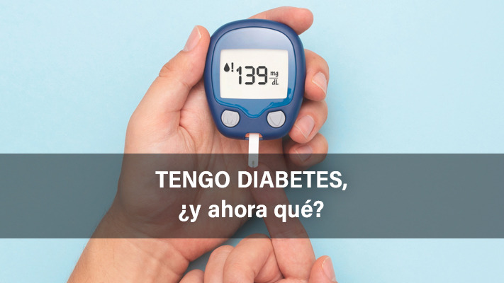 Persona midiendo glucosa