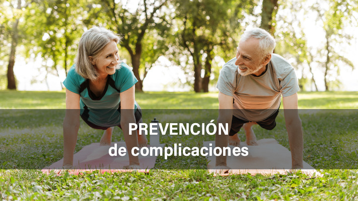 Persona midiendo glucosa